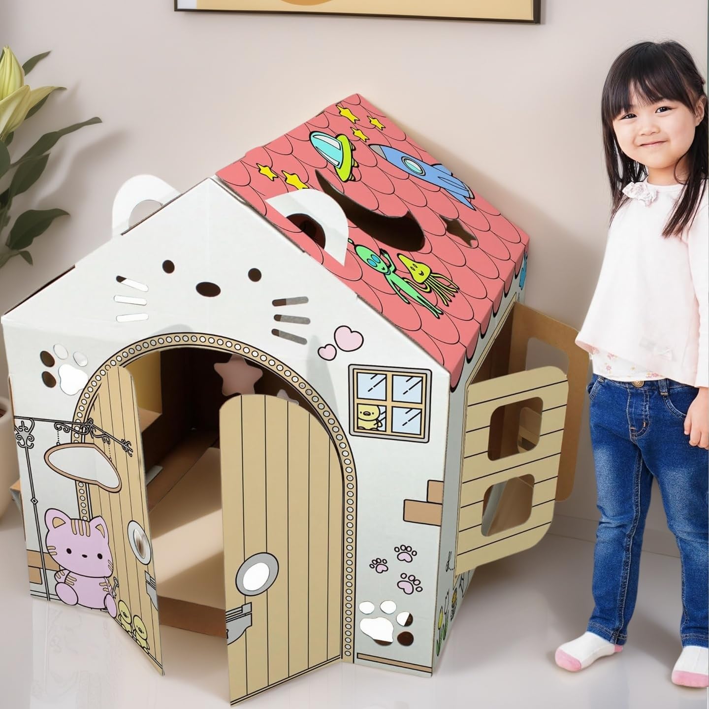 クリスマスプレゼント に！キッズハウス 滑り台 美品 かくれんぼ 秘密基地 楽天市場】子供 テント 子ども 折たみりた式 誕生日 部屋 おもちゃ